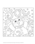 Load image into Gallery viewer, Santa's Kitty Helpers Holiday Coloring Book
