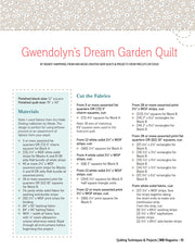 DO Magazine Presents Quilting Techniques & Projects