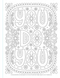 Load image into Gallery viewer, Live a Colorful Life Coloring Book
