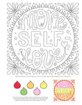 Load image into Gallery viewer, Live a Colorful Life Coloring Book
