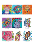 Load image into Gallery viewer, Hello Angel Fun & Fantastic Animals Adult Coloring Collection
