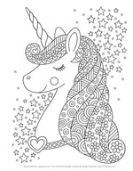 Notebook Doodles Unicorns