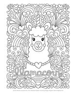 Notebook Doodles Unicorns