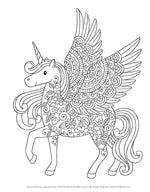 Notebook Doodles Unicorns