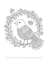 Notebook Doodles Birds, Blooms & Butterflies