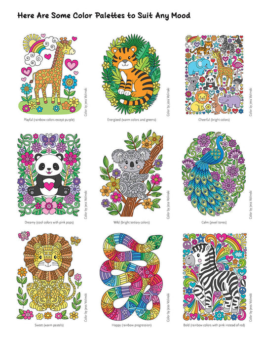 Notebook Doodles Wild Animals
