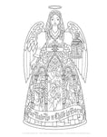 Load image into Gallery viewer, Jim Shore Holiday Traditions Coloring Book
