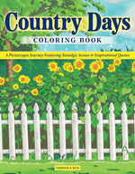 Country Days Coloring Book