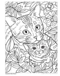 Load image into Gallery viewer, Cats & Kittens Coloring Book

