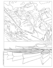 National Parks Coloring Book
