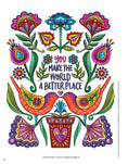 Load image into Gallery viewer, Happy Blossoms Coloring Book
