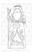Load image into Gallery viewer, Jim Shore Santas, Gnomes, and Nutcrackers Around the World Coloring Book

