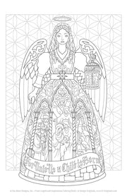 Jim Shore Angels and Inspirations Coloring Book