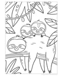 Load image into Gallery viewer, Sloths Coloring Book
