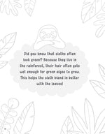 Sloths Coloring Book