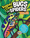 Load image into Gallery viewer, Super Cool Bugs and Spiders Coloring Book
