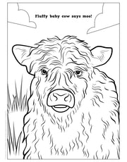 Bunnies, Ducks, and Baby Animals Coloring Book