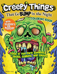 Load image into Gallery viewer, Creepy Things That Go Bump in the Night Coloring Book
