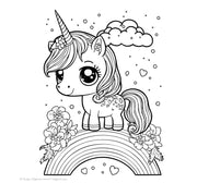 Adorable Chibi World Coloring Book