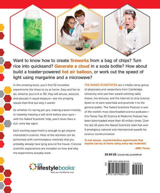 Boom! 50 Fantastic Science Experiments to Try at Home with Your Kids (PB)