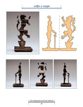 Load image into Gallery viewer, 128 Compound Scroll Saw Patterns
