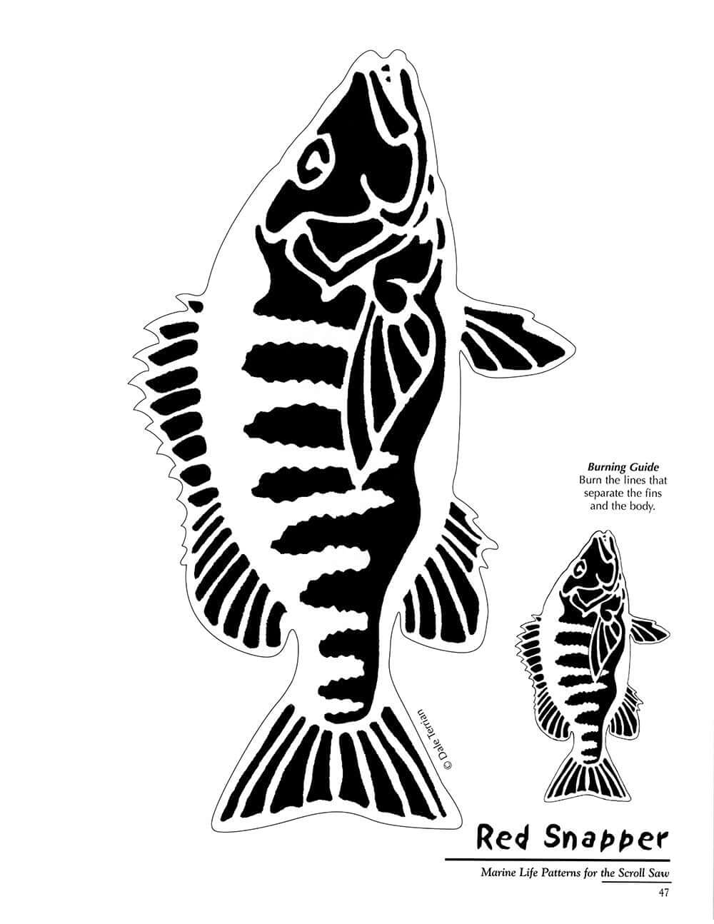 Marine Life Patterns for the Scroll Saw