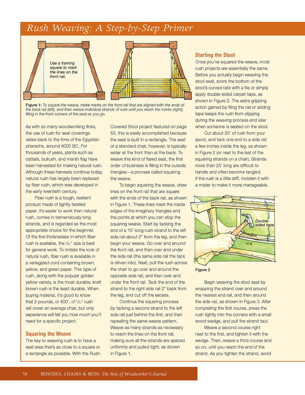 Benches, Chairs and Beds