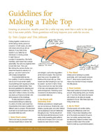 Tables You Can Make