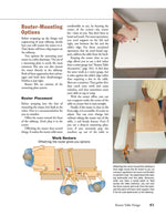 Woodworking with the Router