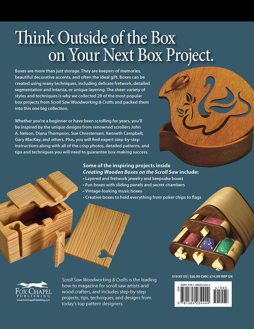 Creating Wooden Boxes on the Scroll Saw
