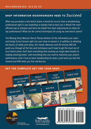 Bench Planes (Missing Shop Manual) with DVD