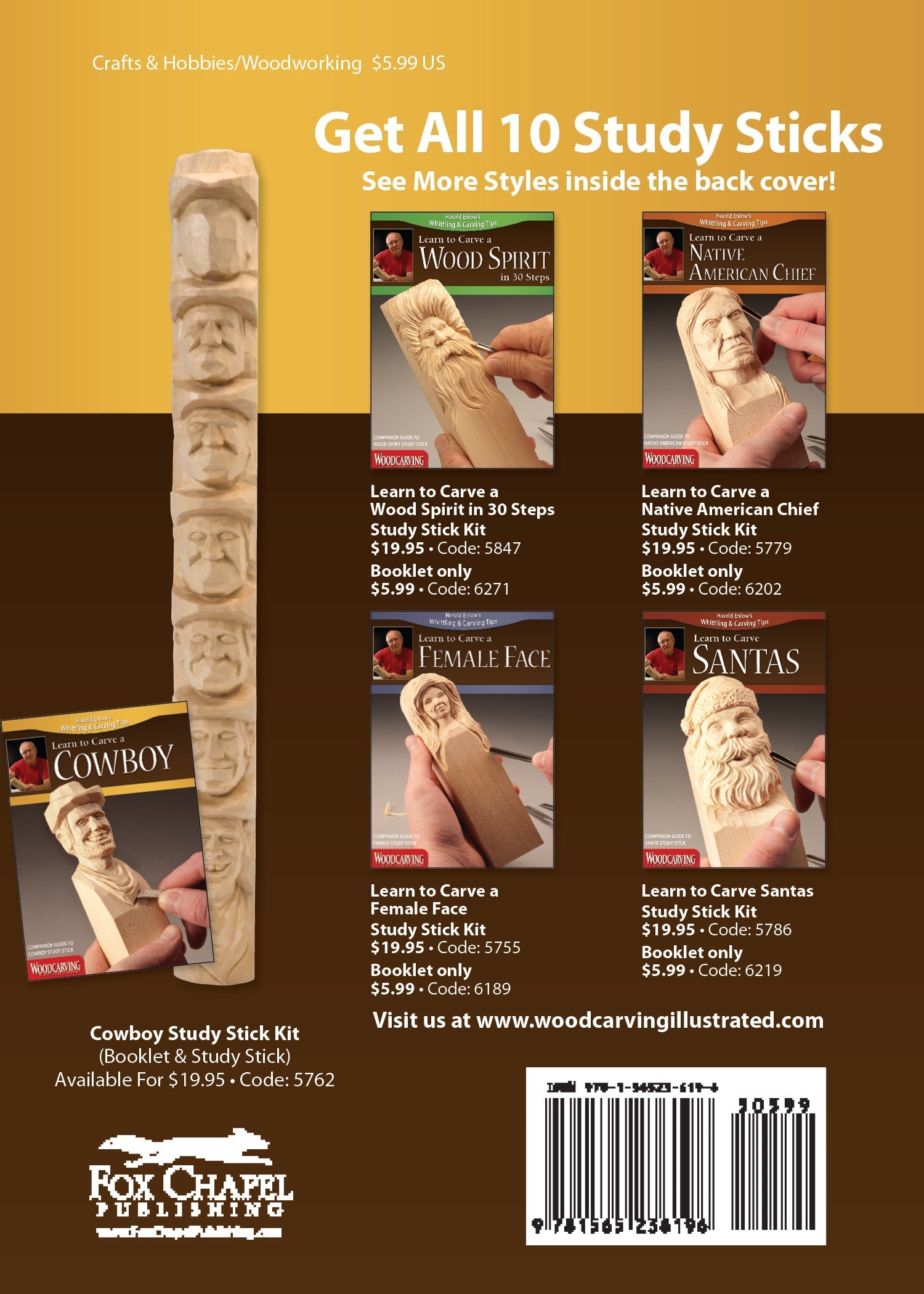Learn to Carve a Cowboy (Booklet)