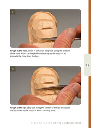 Learn to Carve a Native American Chief (Booklet)