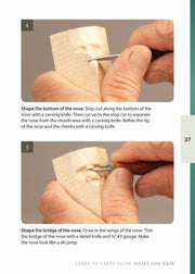 Learn to Carve Faces: Noses and Hair (Booklet)