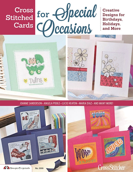 Cross Stitched Cards for Special Occasions