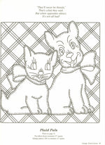 Vintage Tinted Linens & Quilts