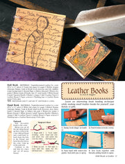 Artful Beads on Leather