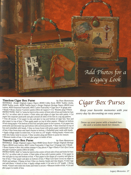 Legacy: Memories, Memorabilia, Journals