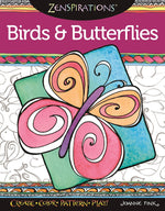Zenspirations Coloring Book Birds & Butterflies