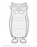 Load image into Gallery viewer, Dapper Animals Coloring Book

