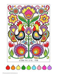 Load image into Gallery viewer, Folk Art Coloring Book
