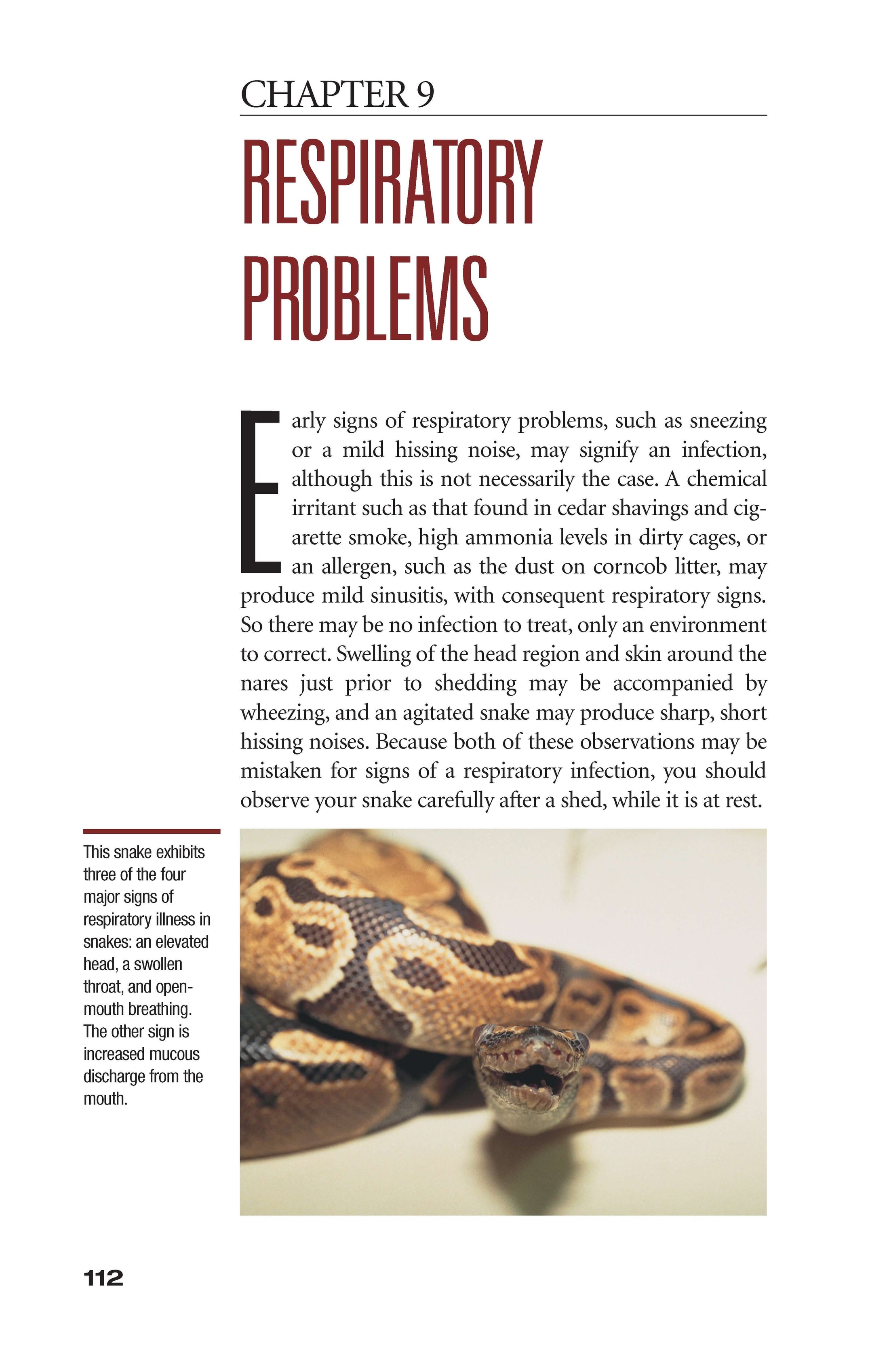 What's Wrong With My Snake? (advanced Vivarium Systems)