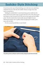 Pocket Guide to Sashiko and Boro Stitching