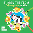 Load image into Gallery viewer, Fun on the Farm Coloring Book for Kids
