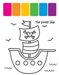 Load image into Gallery viewer, My First Painting Book:  Playful Pirates
