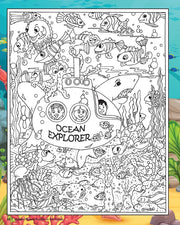 Hidden Picture Puzzles in the Ocean