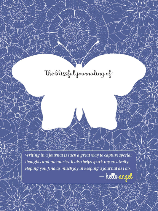 Hello Angel Guided Journal Follow Your Bliss