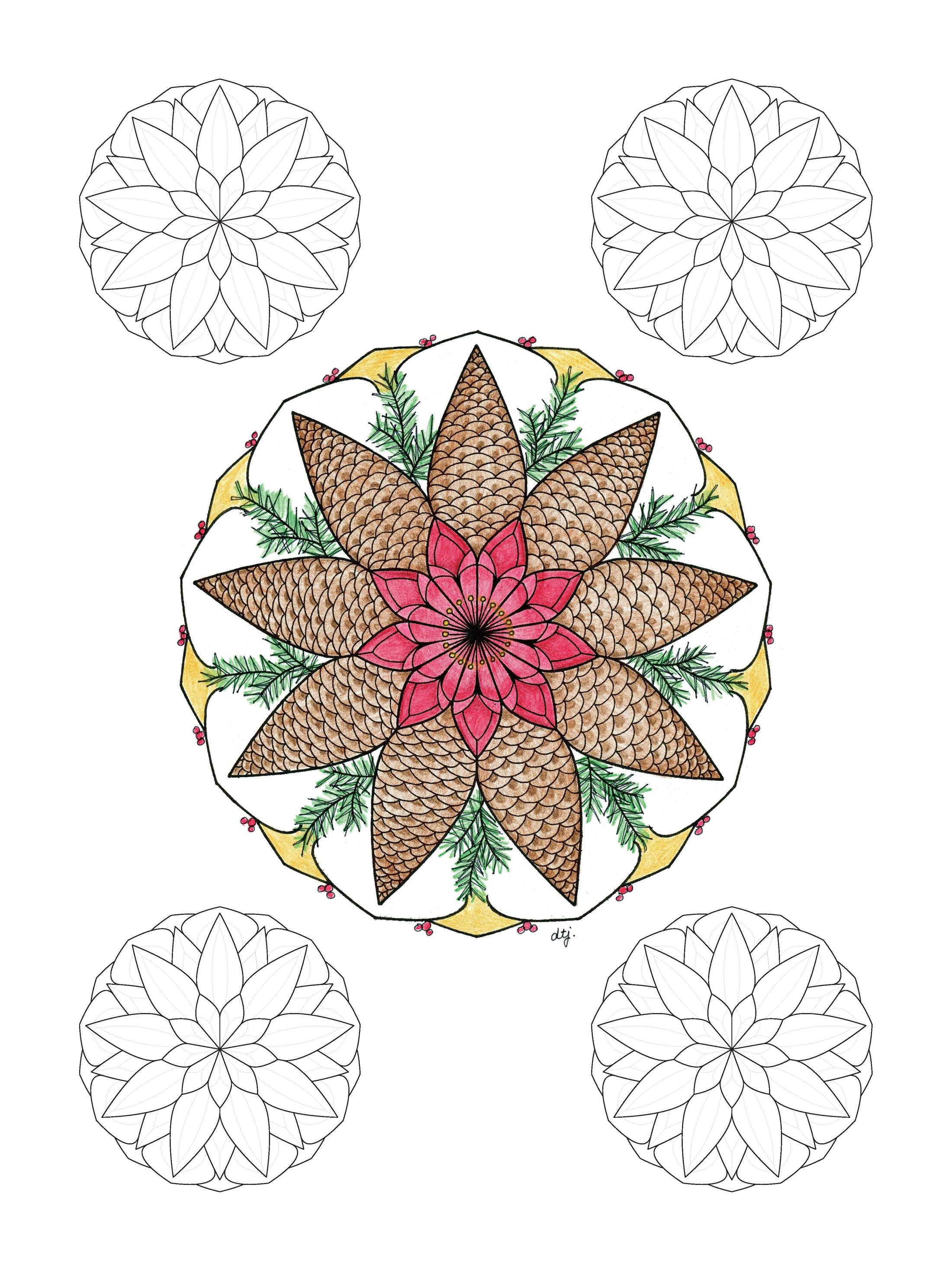 TangleEasy Guided Journal Mandala