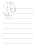 TangleEasy Lined Journal Elephant