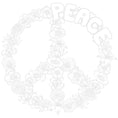 Load image into Gallery viewer, Woodstock Unlined Journal Flower Power

